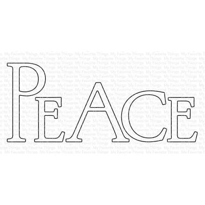 My Favorite Things Die-Namics - Peace